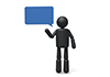 Speech balloons-pictograms | person illustrations | free