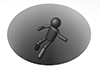 People fall-pictograms | person illustrations | free