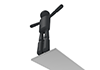 Competition / Dive-Pictogram | Person Illustration | Free