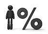 Less likely-pictogram | person illustration | free