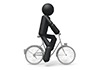 Riding a bicycle-pictogram | person illustration | free
