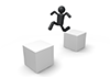 Jump-Pictogram | Person Illustration | Free