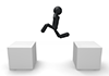 Jump over-pictograms | person illustrations | free