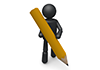 Pencils-Pictograms | People Illustrations | Free