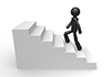 Go up the stairs-pictogram | person illustration | free