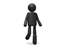 Walking person-pictogram | person illustration | free