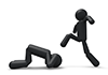 Kick-Pictogram | Person Illustration | Free