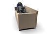 Lying on the sofa-pictogram | person illustration | free