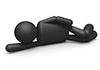 People taking a nap-pictograms | person illustrations | free
