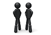 Glittering --Pictogram ｜ Person Illustration ｜ Free