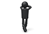 Waiting-Pictogram ｜ Person Illustration ｜ Free