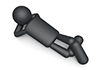Sleeping ―― Pictogram ｜ Person Illustration ｜ Free
