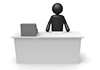 Convenience store staff-pictograms | person illustrations | free