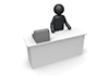 Accounting capacity --Pictogram ｜ Person illustration ｜ Free