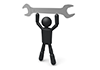 Repairman-Pictogram | Person Illustration | Free