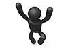 Dancing crazy-pictograms | person illustrations | free