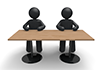 Students taking lectures-pictograms | person illustrations | free