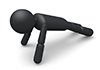 Push-ups-pictograms | person illustrations | free