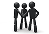 Cooperate with each other-pictograms | person illustrations | free