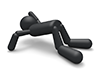 Crawling on all fours-pictograms | person illustrations | free