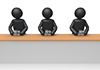 Assembly line work in the factory-pictogram | person illustration | free