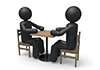 Interview-Pictogram | Person Illustration | Free