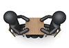 Give an opinion-pictogram | person illustration | free