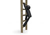 Ladder-Pictogram | Person Illustration | Free