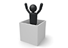 Surprise people-pictograms | person illustrations | free