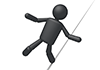 Danger-Pictogram | Person Illustration | Free