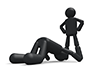 Losing the game-pictogram | person illustration | free