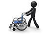 Nursing Care Helper-Pictogram | Person Illustration | Free