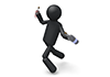 Intoxicated state-pictogram | person illustration | free