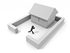 Entering a person's premises without permission | Crime | Annoying --Pictogram | Person Illustration | Free