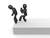 Trap | Bad guys | Push people-Pictograms | People illustrations | Free