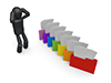 Lots of work and panic | Folders | Documents-Pictograms | People Illustrations | Free