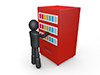 Buy Canned Juice | Throat | Vending Machines-Pictograms | People Illustrations | Free