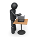 Vote | Voting | Elections-Pictograms | People Illustrations | Free