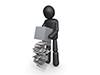 Open the ballot box | Important vote | Confirm vote --Pictogram | Person illustration | Free