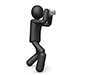 Taking a view | My hobby is a camera | Photographs-Pictograms | People Illustrations | Free