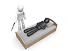 Intruder | Murderer | Murderer-Pictogram | Person Illustration | Free