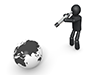 Examining the Earth | Problems | Environment-Pictograms | People Illustrations | Free