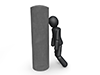 Depress your head | Notice your mistakes | Carelessness ahead-Pictograms | People Illustrations | Free