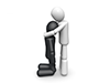 Inclusion | Embrace | Farewell-Pictogram | Person Illustration | Free