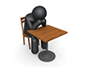 Thinking | Worrying | Depressed-Pictograms | People Illustrations | Free