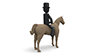 Competition / Horseback Riding-Sports Pictogram Free Material