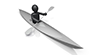 Canoeing-Sports Pictogram Free Material