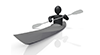 Competition / Canoeing-Sports Pictogram Free Material