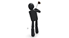 Driver Shot-Sports Pictogram Free Material